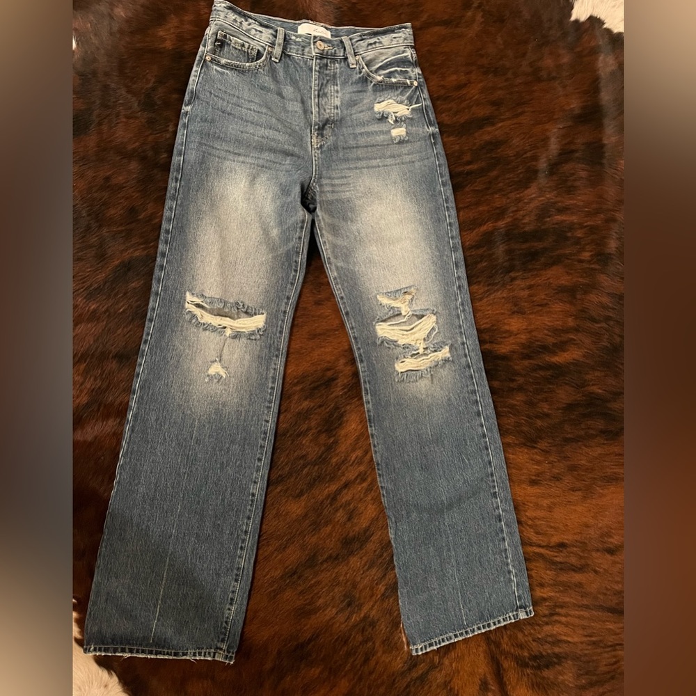 Kancan Wide Leg Jeans
